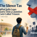 A minister called protesters "disruptive elements." A grieving father asked him to look at his dead son instead. What India's NEET crisis reveals about the real cost of treating every hard question as treason — and what it costs the government's own loyal supporters too.