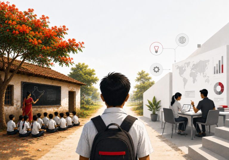 India Edtech AI Gap - The Foresight Article Banner